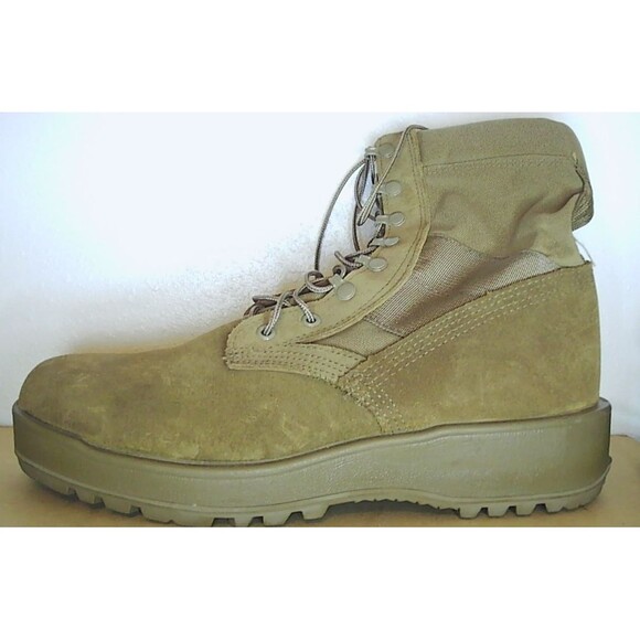 Altama Tan Suede Desert Military Combat Boots Sz 13 R - Picture 5 of 10